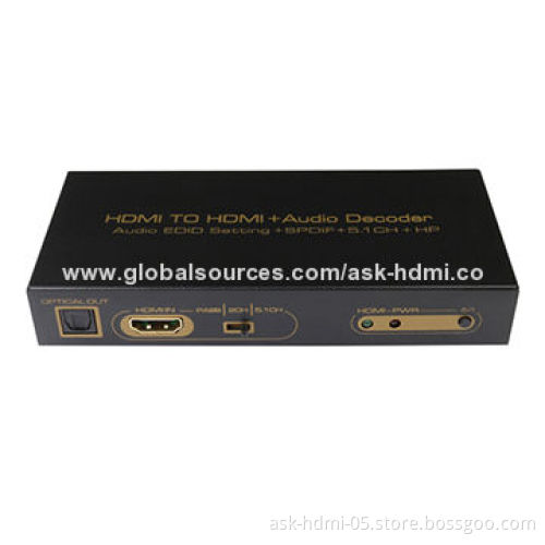 HDMI 5.1 and 7.1CH Digital Audio Decoder to AnalogNew